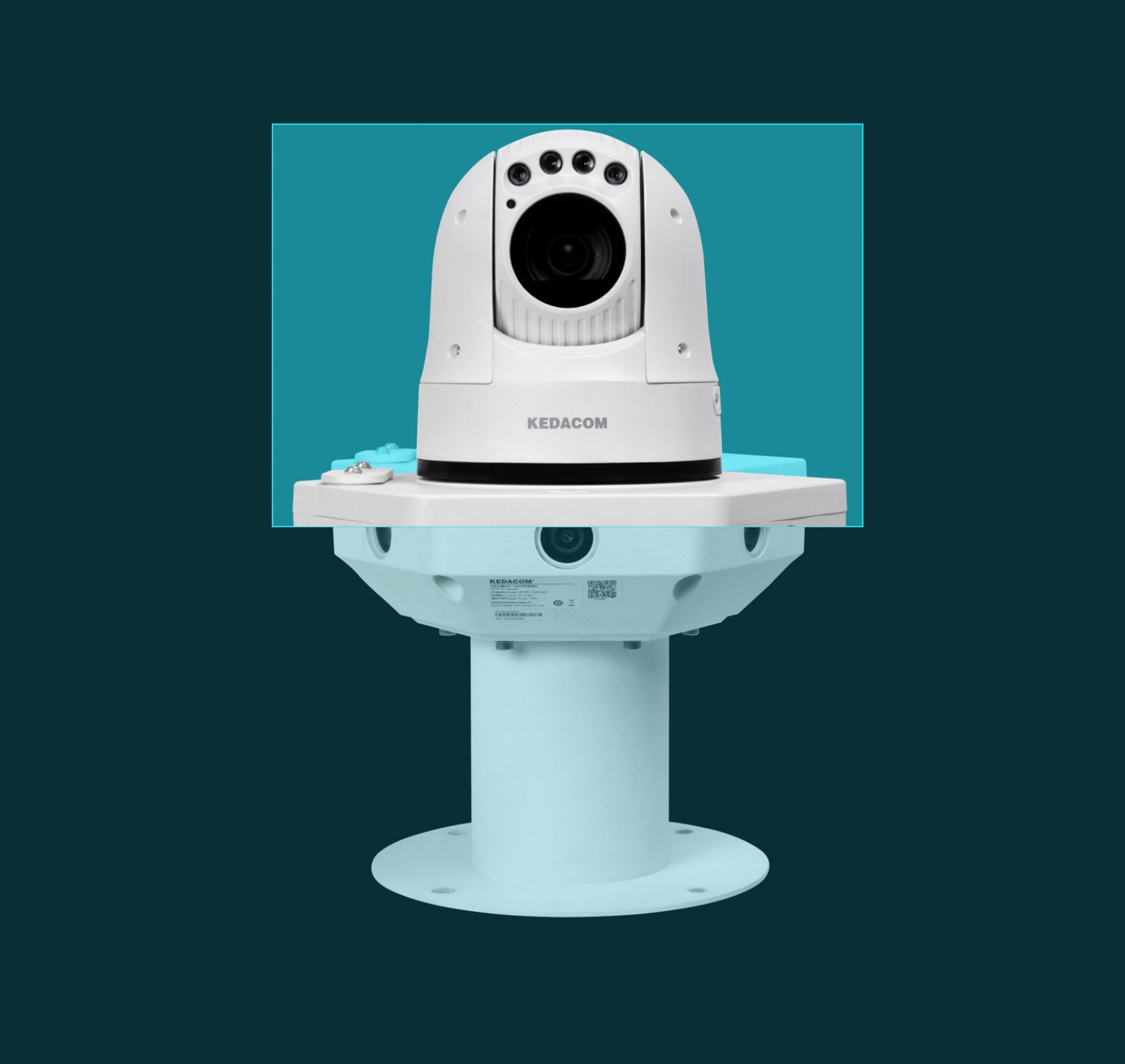 PTZ 5G 360° панорамная камера с широким выбором сценариев