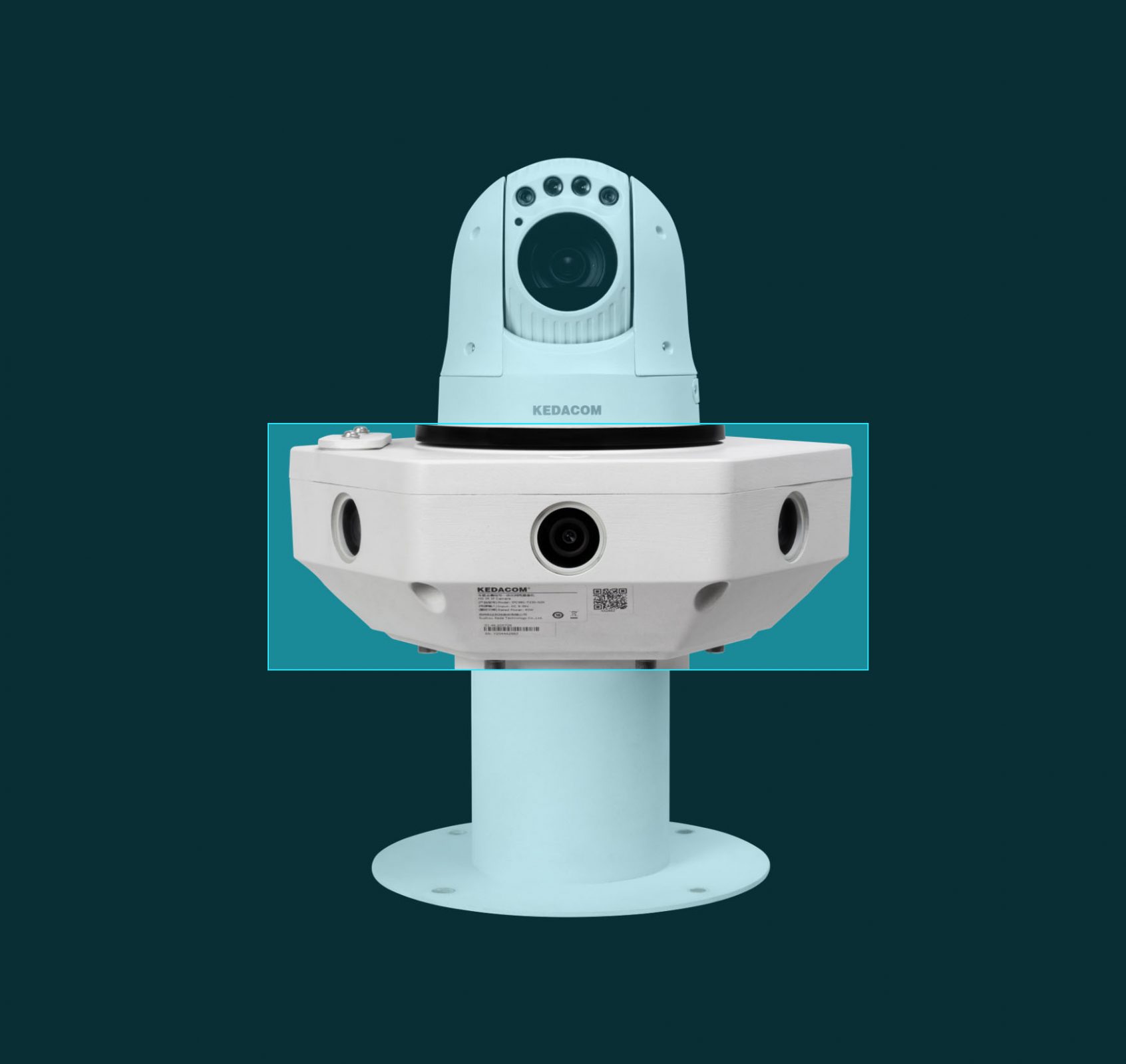 PTZ 5G 360° панорамная камера с широким выбором сценариев